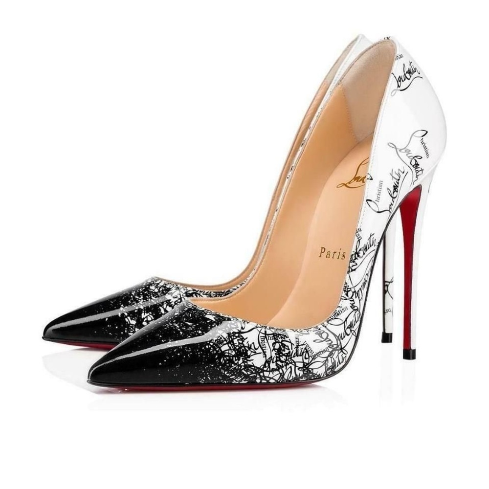 Christian Louboutin
Black-snow So Kate 120